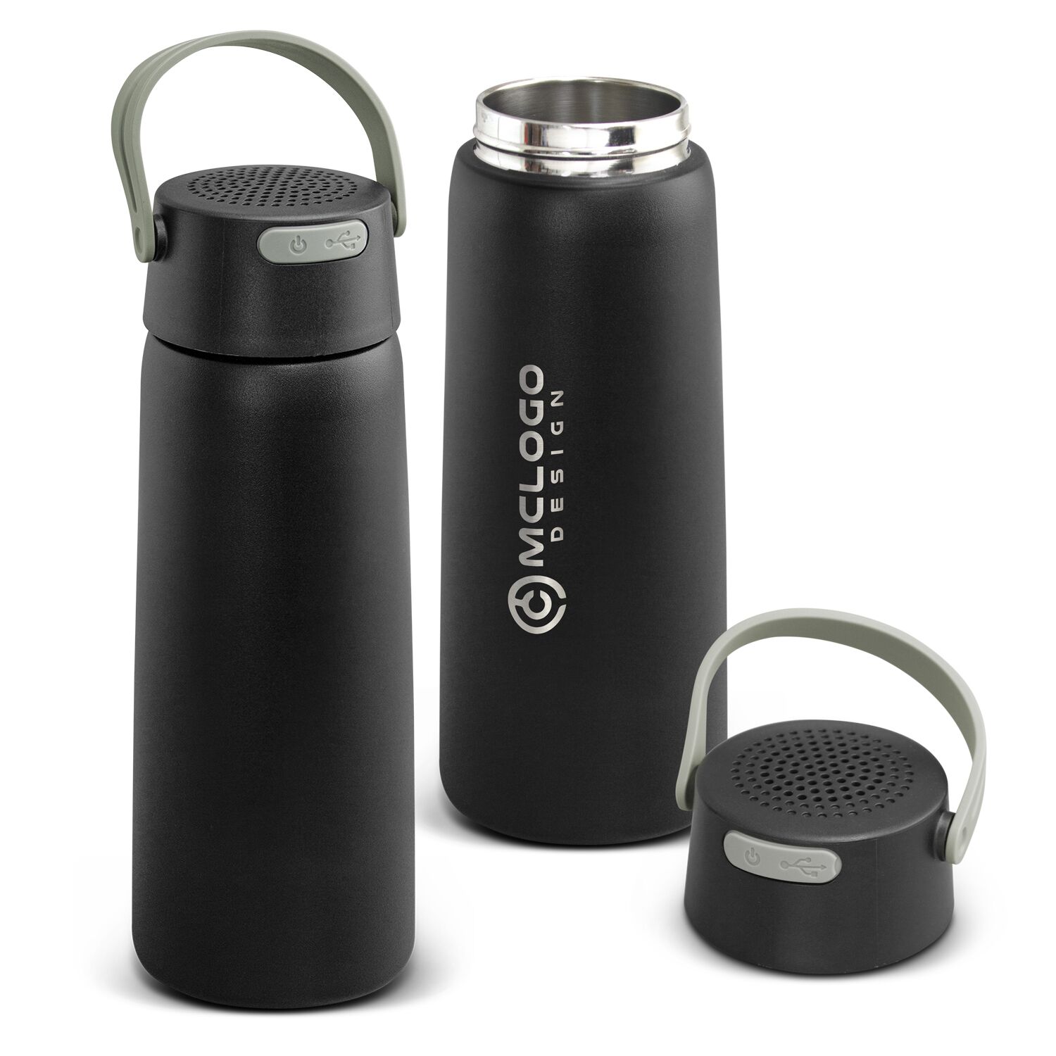 116764 Bluetooth Speaker Vacuum Bottle