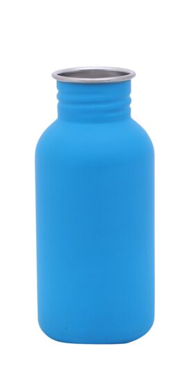 Branded Thredbo 500 bottle light blue