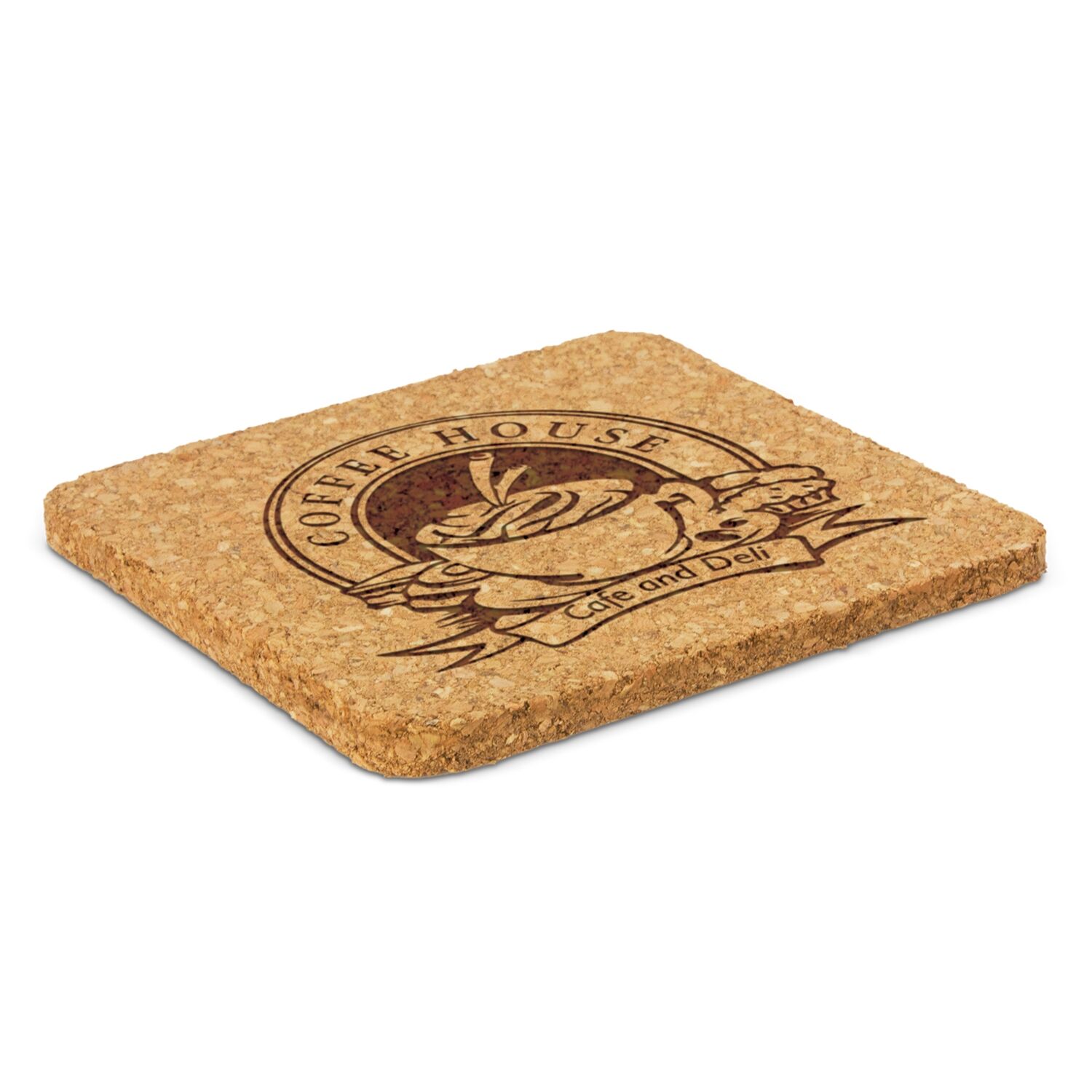 112966 Oakridge Cork Coaster - Square