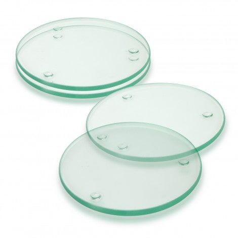 Venice Glass Coaster Set of 4 - Round - Image 2