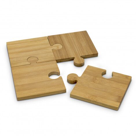 NATURA Puzzle Coaster Set of 4 - Image 5