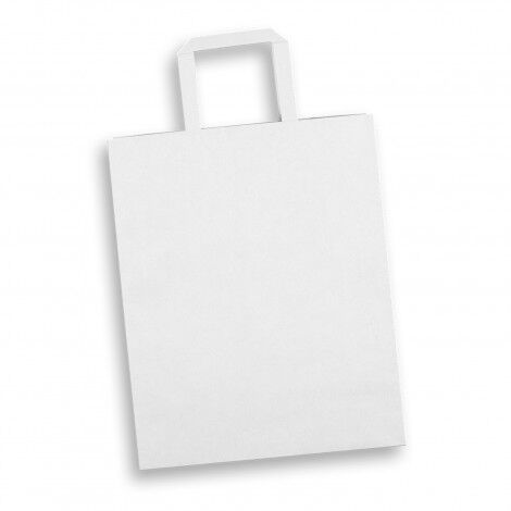 Large Flat Handle Paper Bag Portrait - Image 6