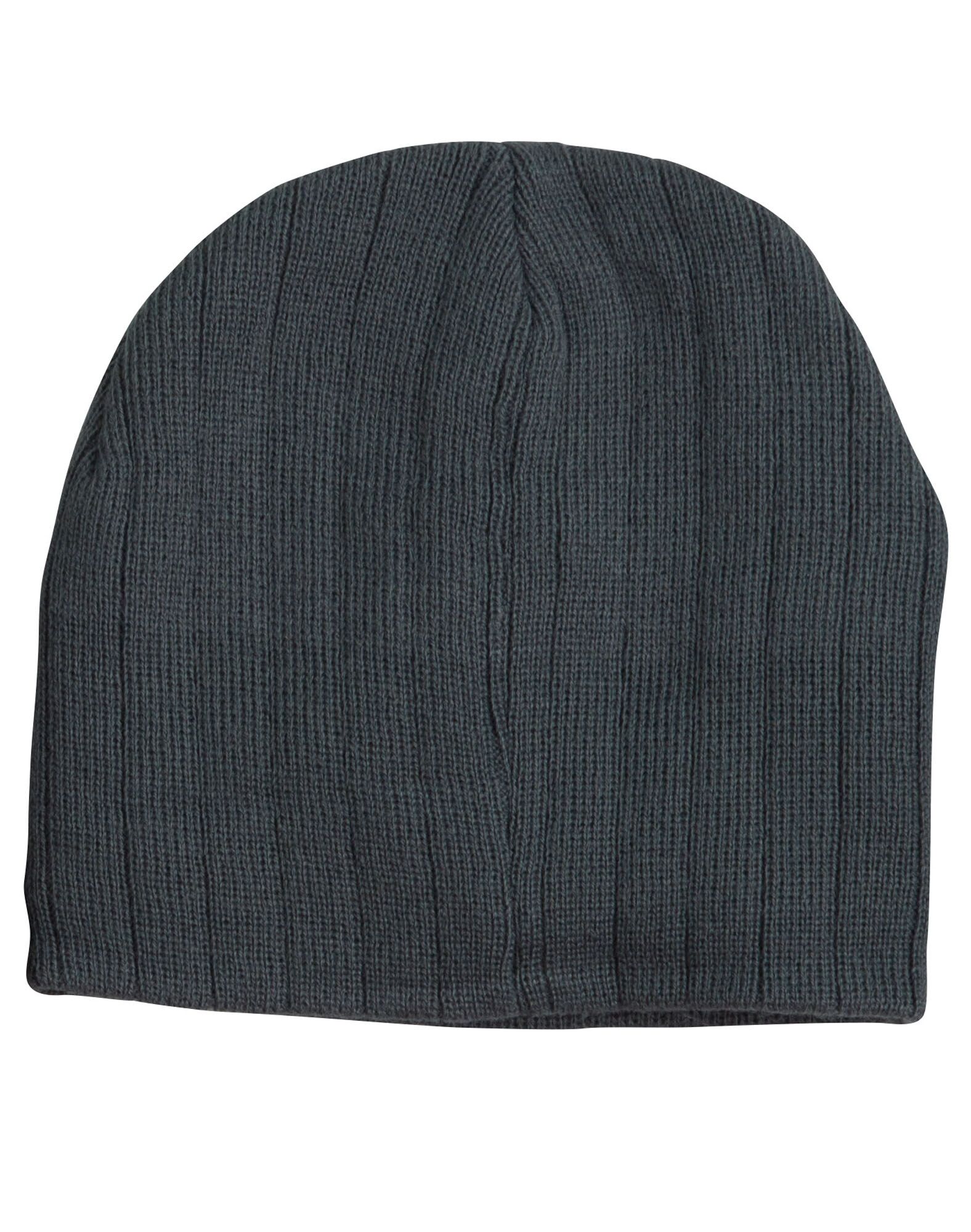 CH64 Cable Knit Beanie With Fleece Head Band - Image 2