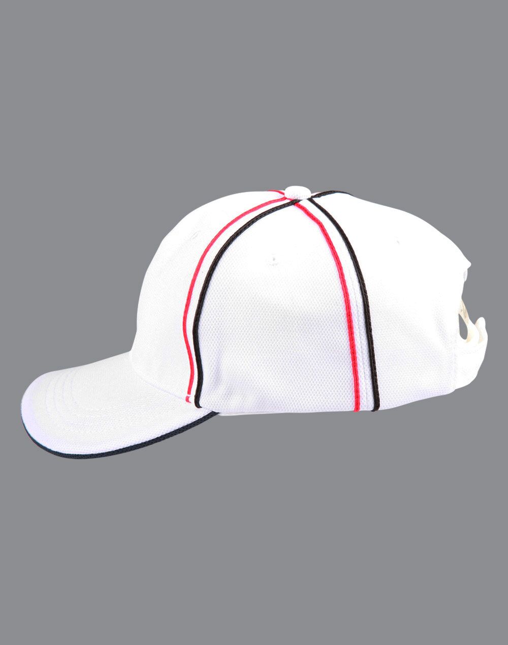 CH76 Tri-Colour Pique Mesh Cap - Image 4