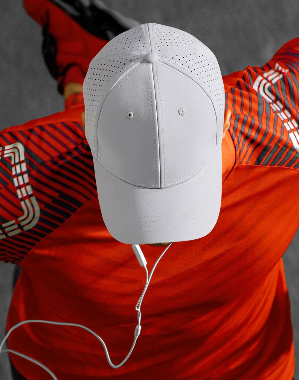 CH88 Four Way Stretch Laser Cut Runner’s Cap - Image 3