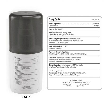HS004 30ml Hand Sanitiser Spray - Image 3