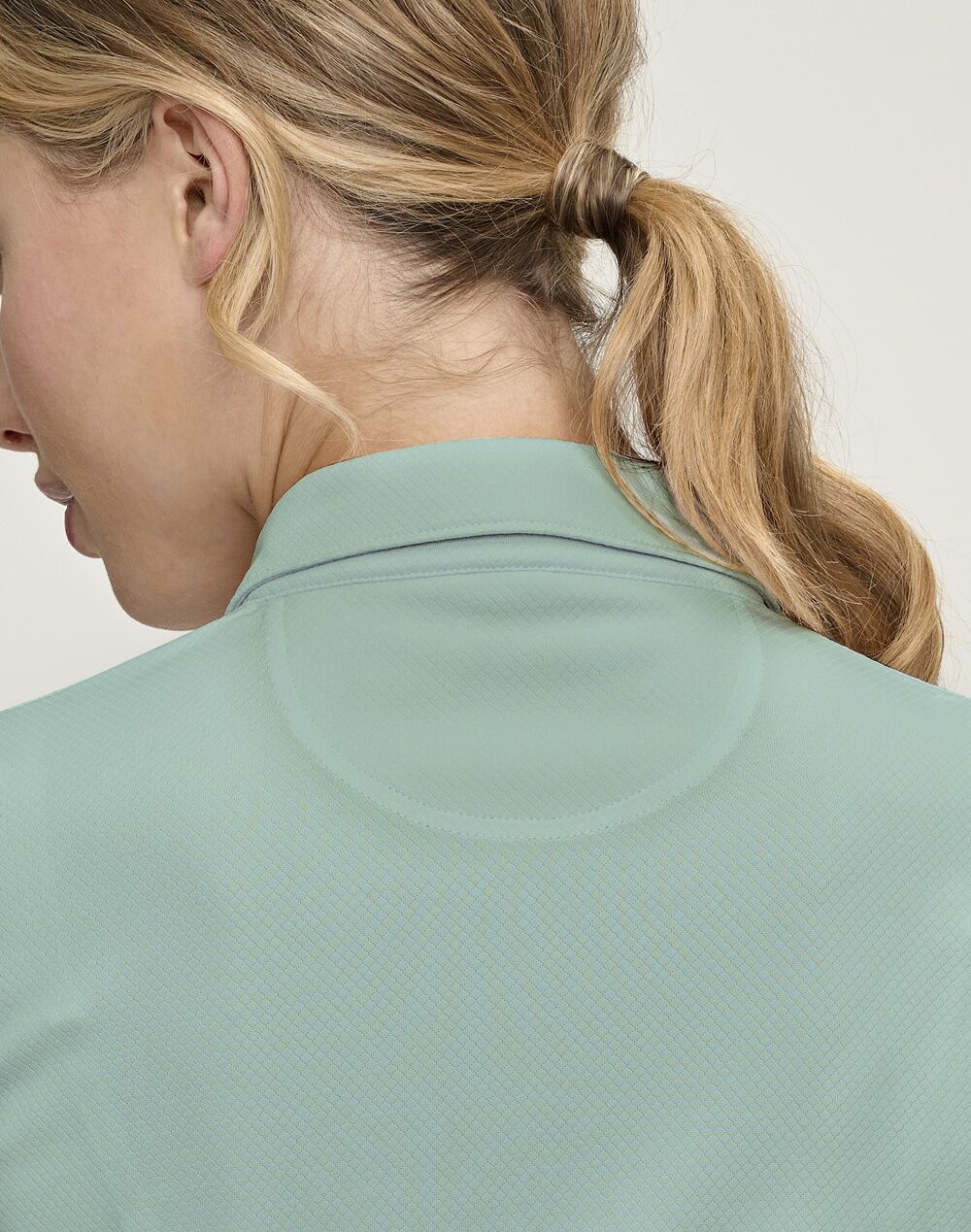 PS96 SUSTAINABLE JACQUARD KNIT POLO Ladies - Image 4