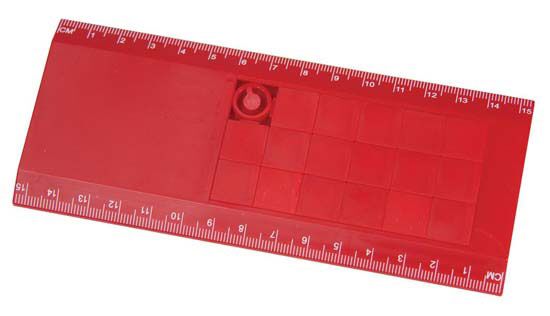 Promo Puzzle Ruler red