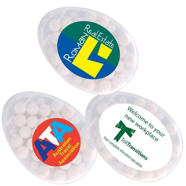Egg Shape Sugar Free Breath Mints LL062