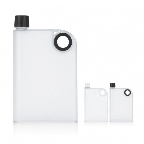 400ml Frosted Notebook Drink Bottle