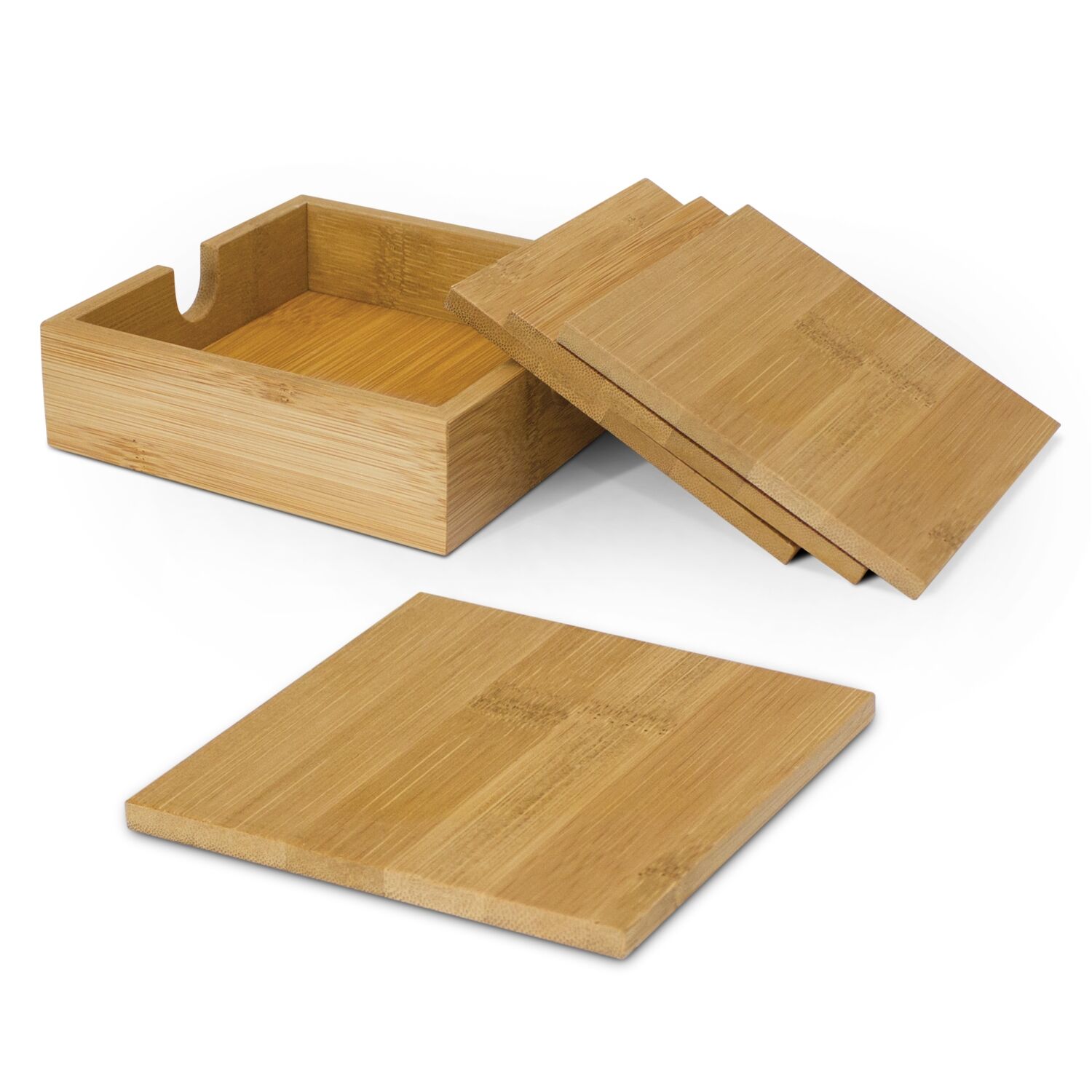112030 Bamboo Coasters - Image 2