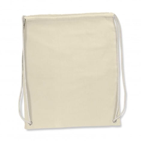 Florida Cotton Drawstring Backpack - Image 2