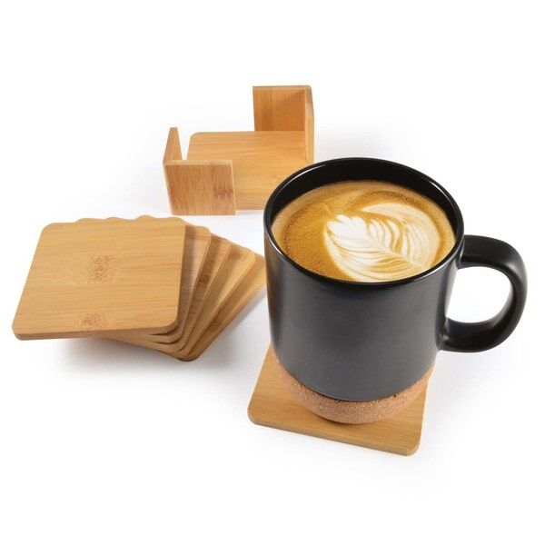 Tropic Bamboo Coasters Set of 6 LL3516 - Image 4