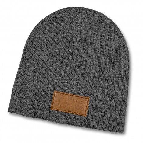 Nebraska Heather Cable Knit Beanie Patch - Image 3
