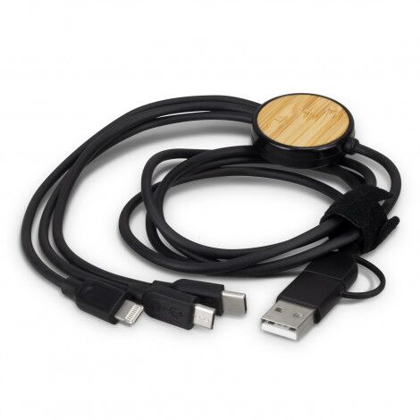 Bamboo Triple Connector Cable - Image 2
