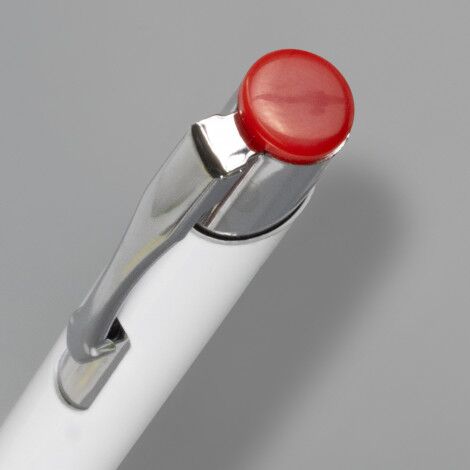 Panama Grip Pen - White Barrel - Image 4