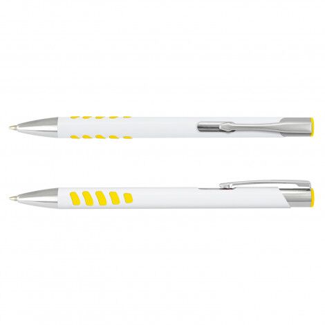Panama Grip Pen - White Barrel - Image 17