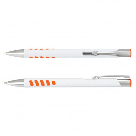 Panama Grip Pen - White Barrel - Image 16