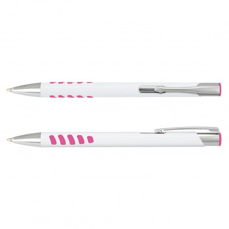 Panama Grip Pen - White Barrel - Image 15