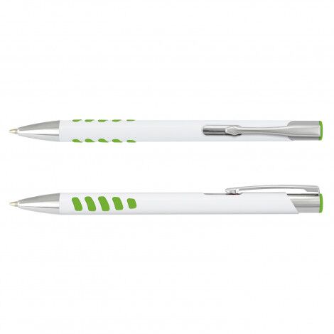Panama Grip Pen - White Barrel - Image 14