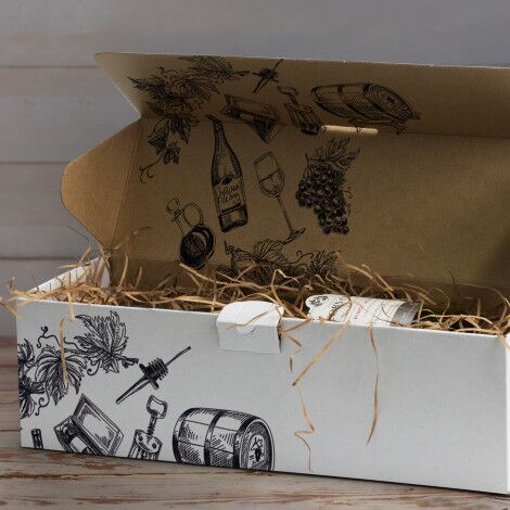 126067 - Die Cut Box with Locking Lid - 395x115x115mm - Image 3