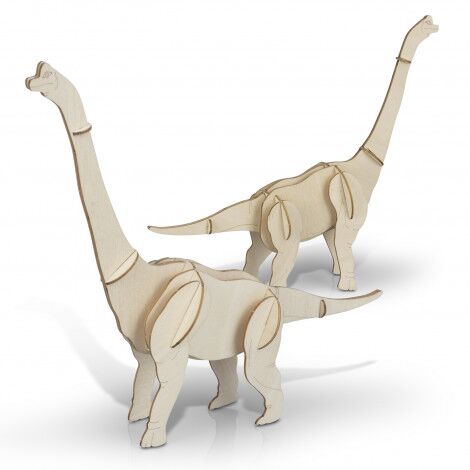 BRANDCRAFT Brachiosaurus Wooden Model - Image 2