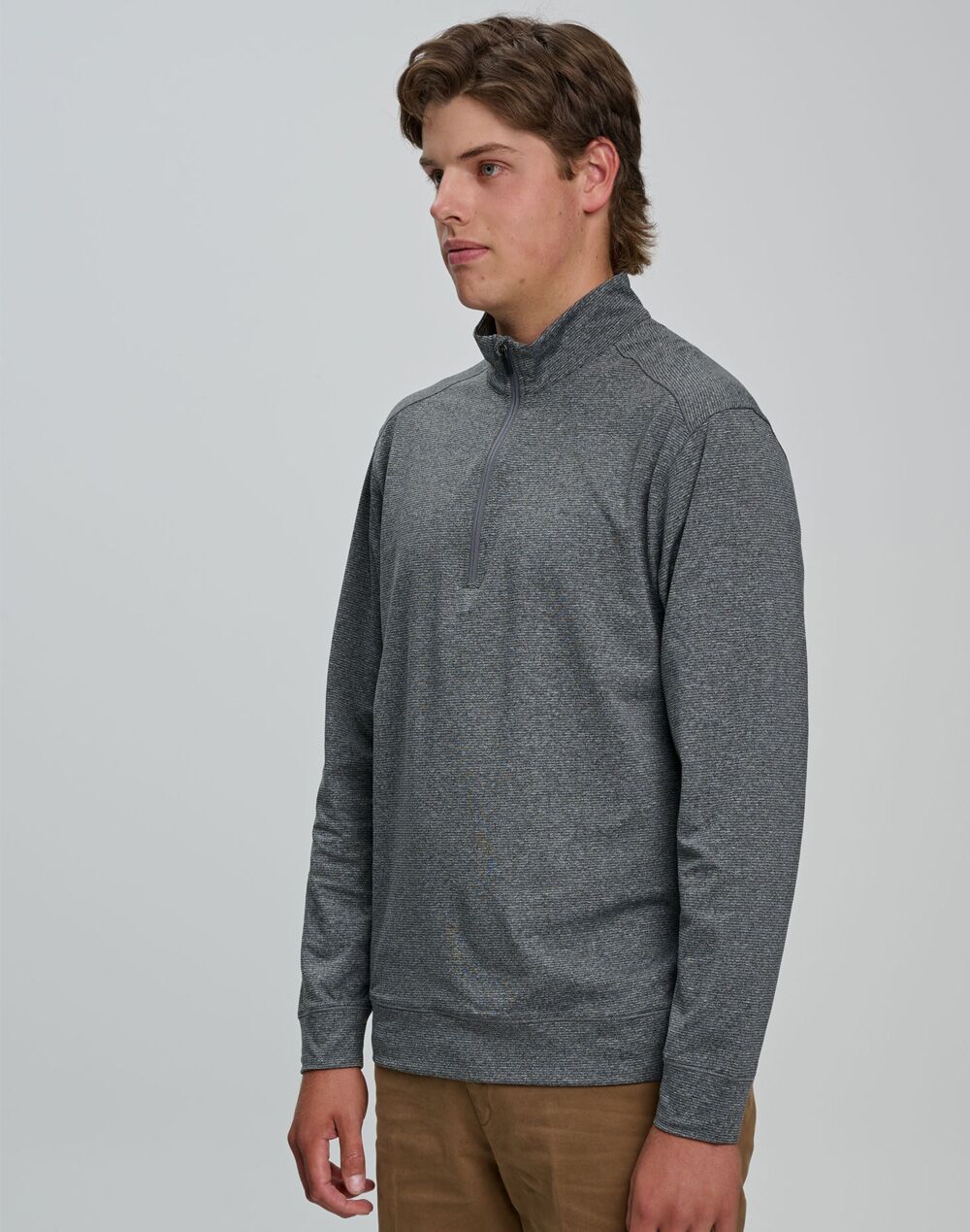 FL25 Ultimate Half Zip Long Sleeve Sweat Top- Mens - Image 7
