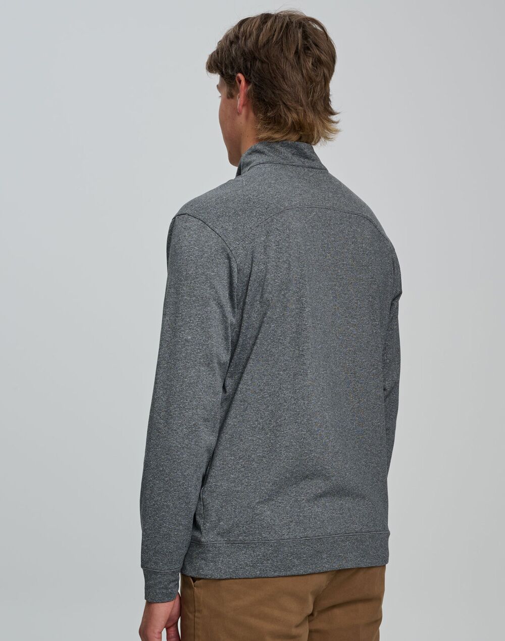 FL25 Ultimate Half Zip Long Sleeve Sweat Top- Mens - Image 6