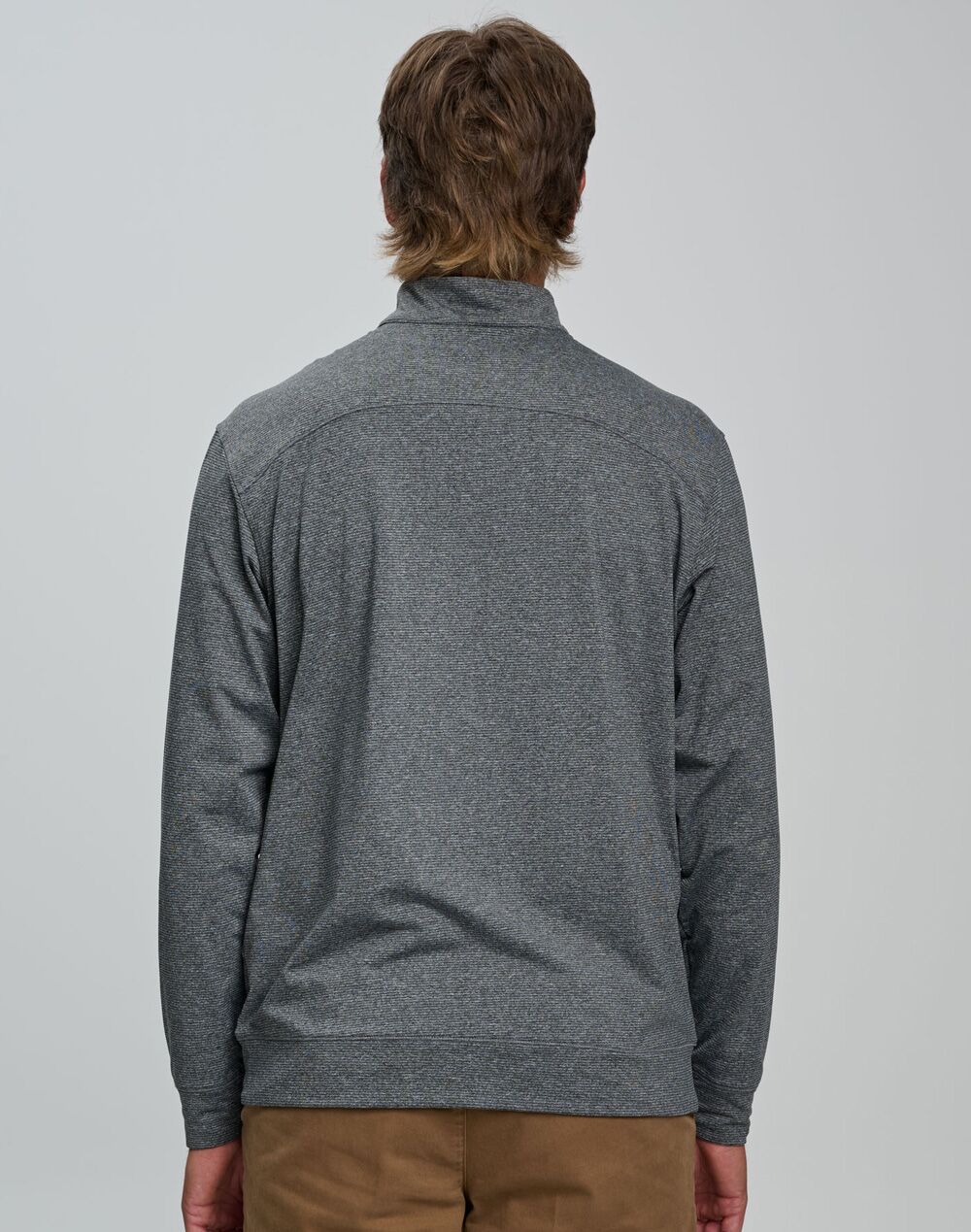 FL25 Ultimate Half Zip Long Sleeve Sweat Top- Mens - Image 5
