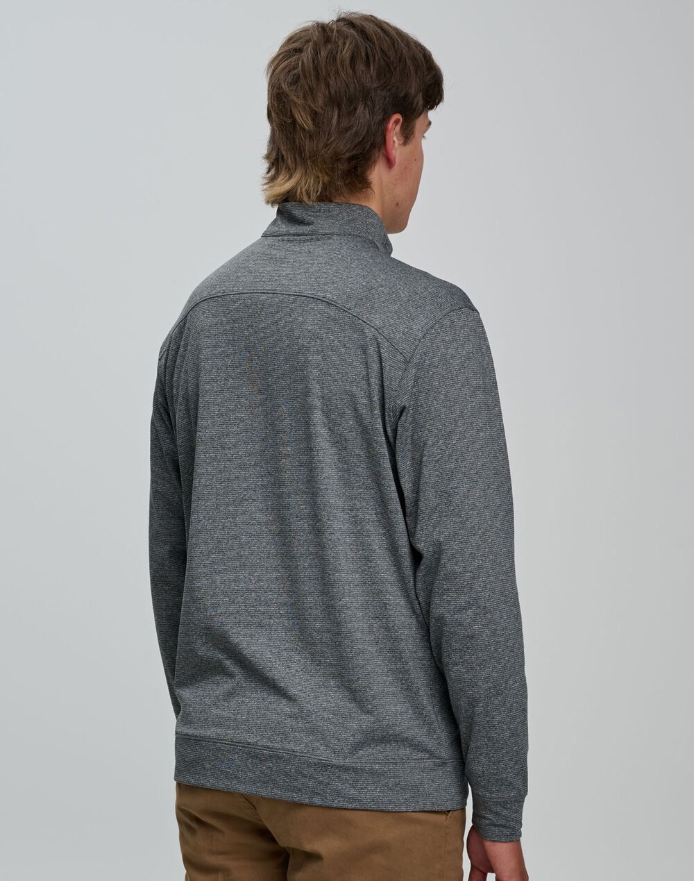 FL25 Ultimate Half Zip Long Sleeve Sweat Top- Mens - Image 4