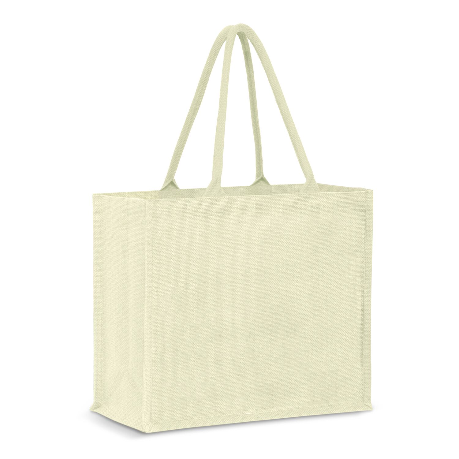 115327 Modena Jute Tote Bag - Colour Match - Image 3