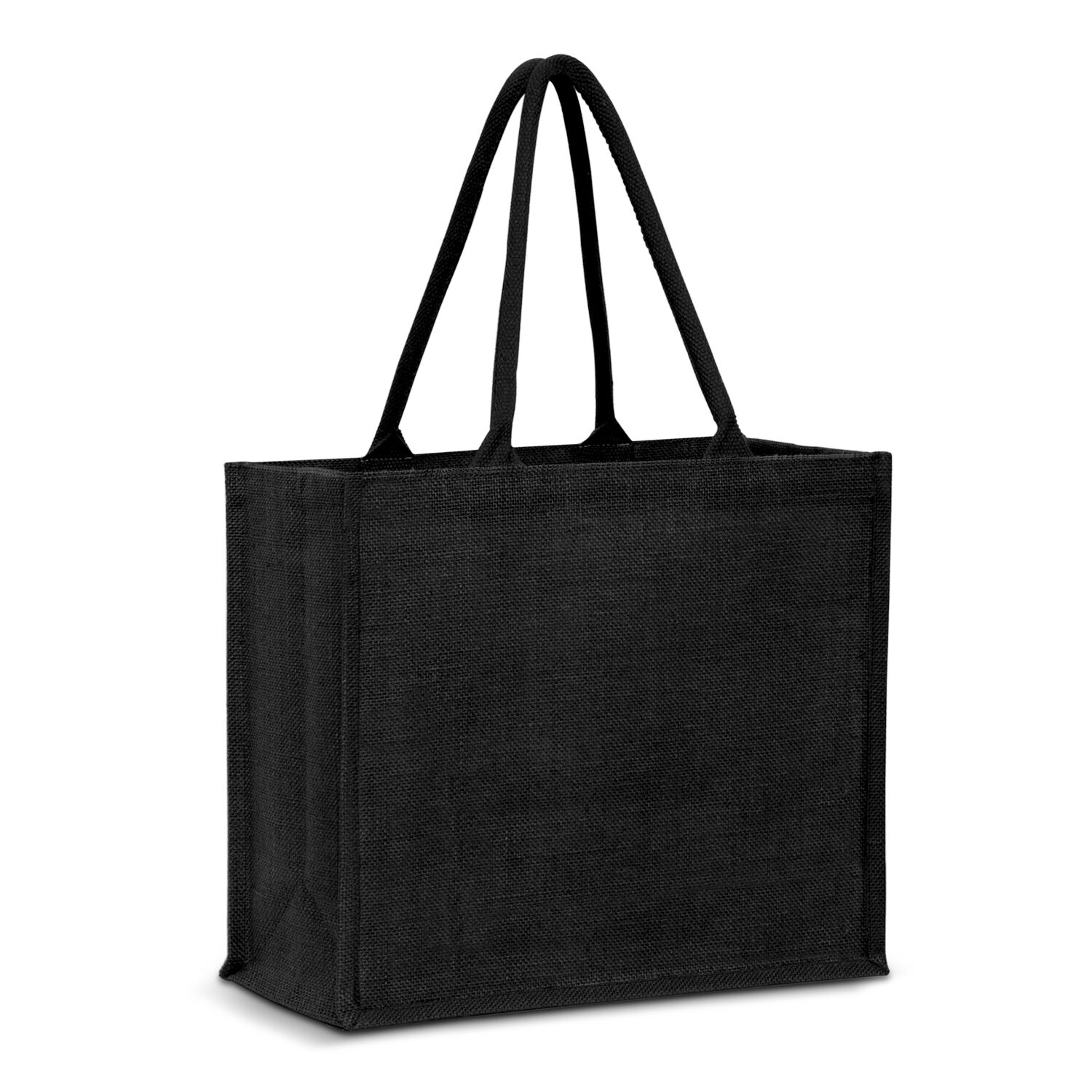 115327 Modena Jute Tote Bag - Colour Match - Image 4