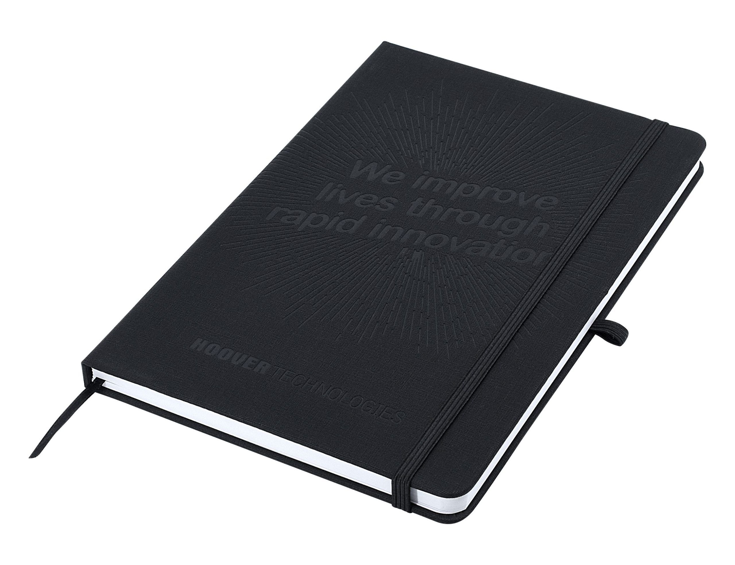 J73AIR Designa Deboss Linen Notebook A5 Air - Image 2