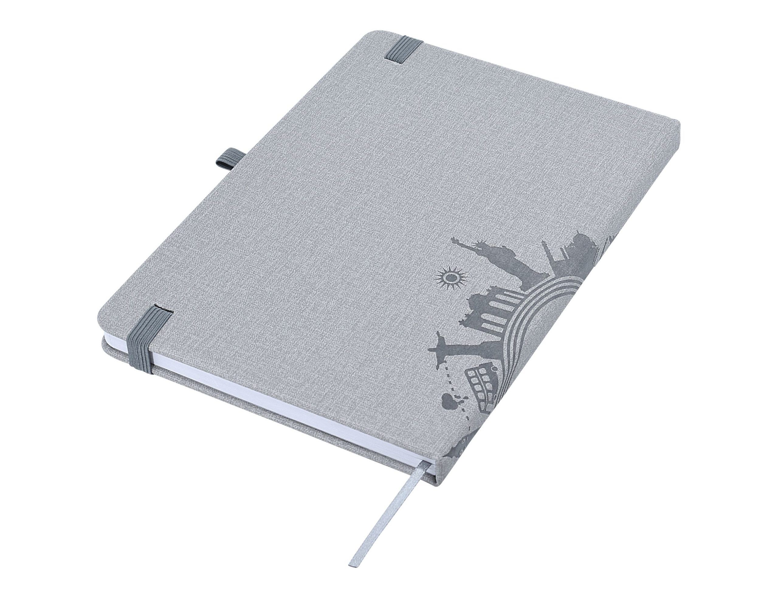 J73AIR Designa Deboss Linen Notebook A5 Air - Image 5