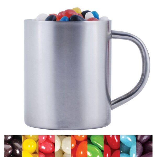 Assorted Colour Mini Jelly Beans in Java Mug LL8623 - Image 2