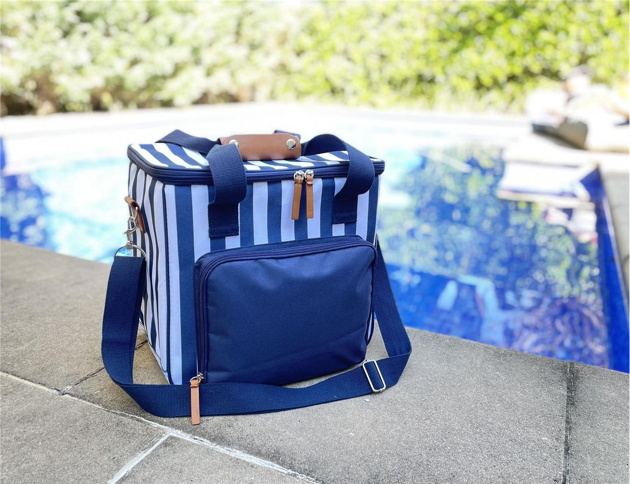 Ascot Jumbo Cooler, Navy B2201 - Image 4