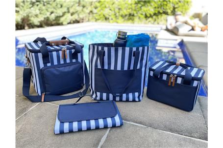 Ascot Jumbo Cooler, Navy B2201 - Image 3