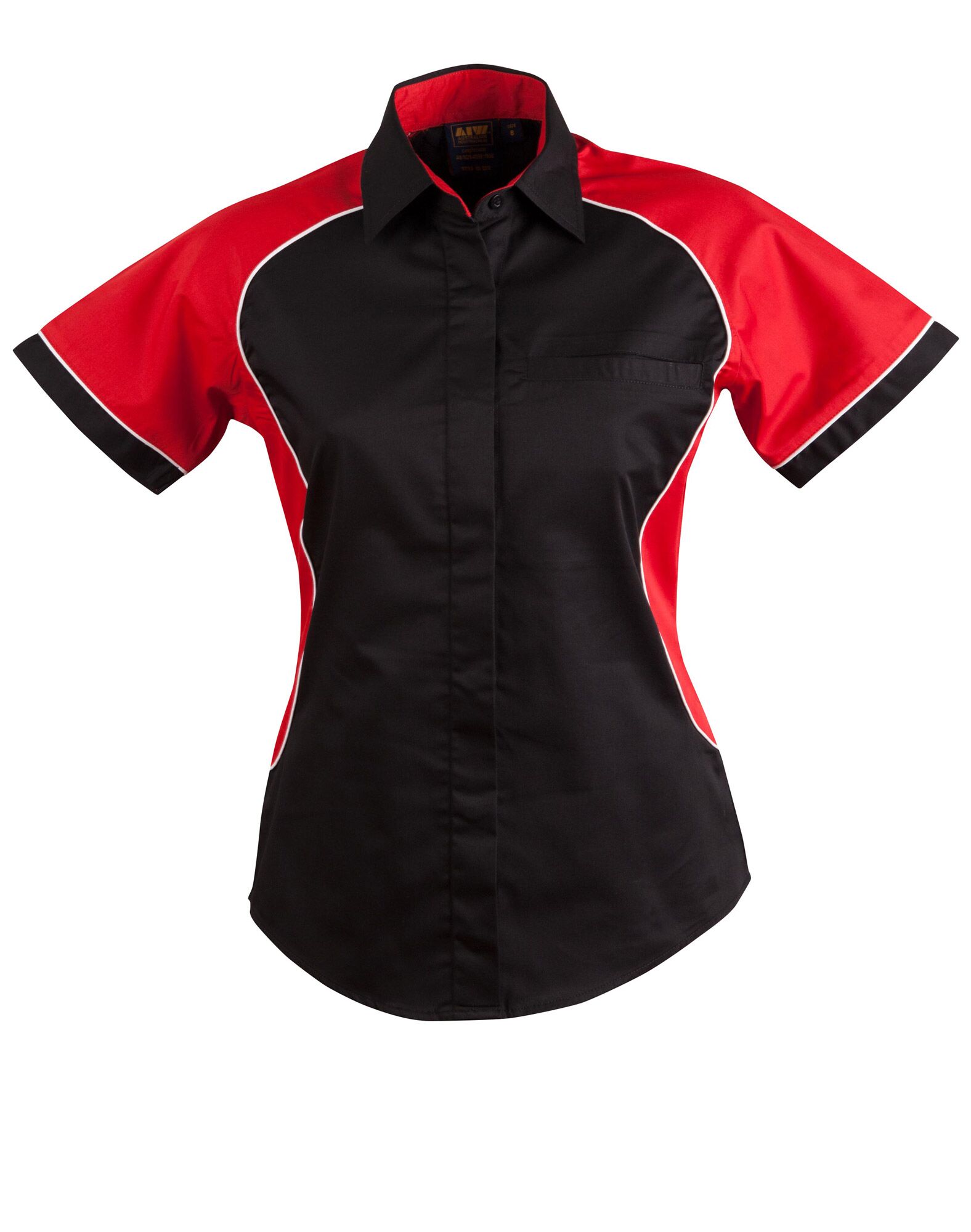BS16 Women's Arena Tri-colour Contrast Shirt - Image 4