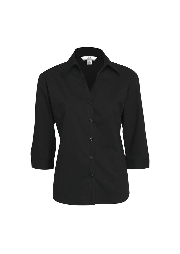 Womens Metro 3/4 Sleeve Shirt - Image 14