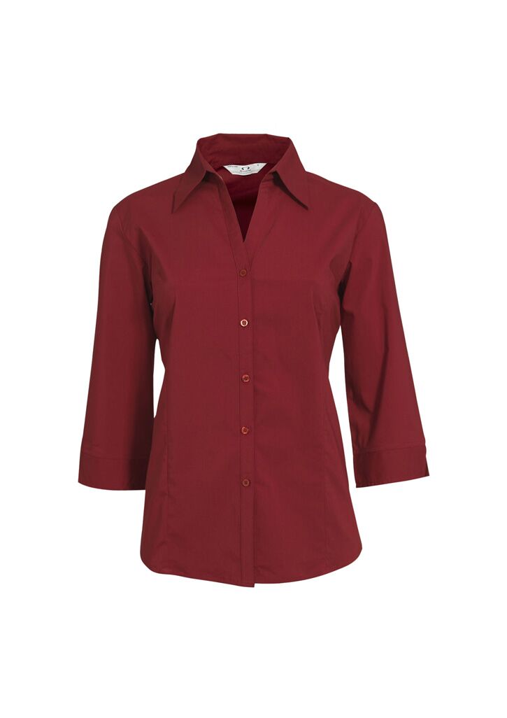 Womens Metro 3/4 Sleeve Shirt - Image 10