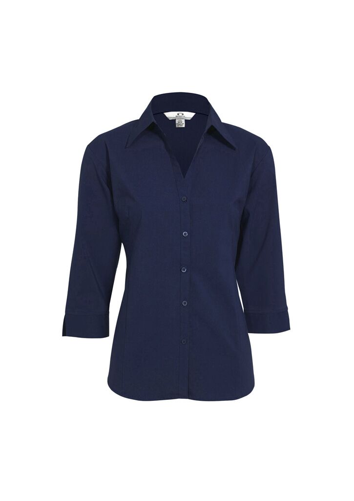 Womens Metro 3/4 Sleeve Shirt - Image 6