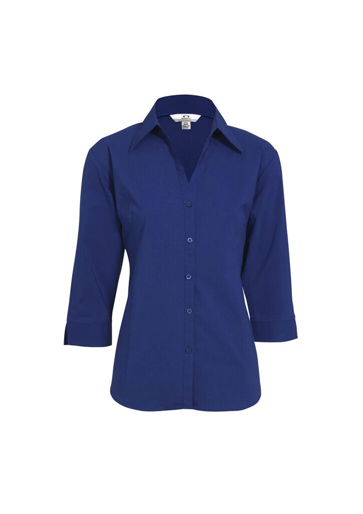 Womens Metro 3/4 Sleeve Shirt - Image 4
