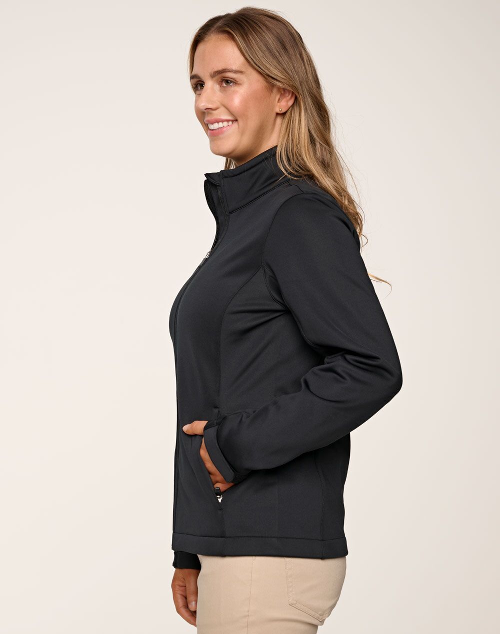 JK64 SUSTAINABLE SOFTSHELL CORPORATE JACKET ladie's - Image 5