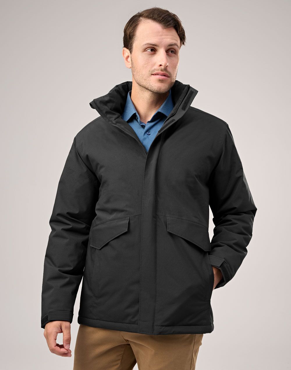 JK65 UNISEX WATERPROOF QUILTED JACKET - Image 2