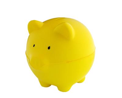 Best promotional Stress Pig Yellow